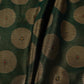 Bottle Green Zari Buta Dupion Silk Tissue Fabric YHF-32816