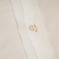 White Cutdana embroidery Organza Fabric STF-29670