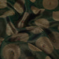 Bottle Green Zari Buta Dupion Silk Tissue Fabric YHF-32816