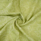 Sage Green thread embroidery Pure Linen Fabric SN-31241