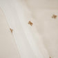 White Cutdana embroidery Organza Fabric STF-29669