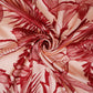 Rose Gold floral print Silk Satin Fabric NVC-31564