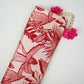 Rose Gold floral print Silk Satin Fabric NVC-31564