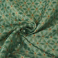 Sky Blue Mukesh Work Organza Brocade Fabric YHF-32834