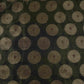 Black Zari Buta Dupion Silk Tissue Fabric YHF-32821