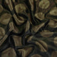 Black Zari Buta Dupion Silk Tissue Fabric YHF-32821