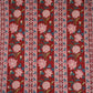 Red & Maroon Kalamkari Print Cotton Fabric PB-29739