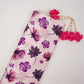 Off White floral print Silk Satin Fabric NVC-31568