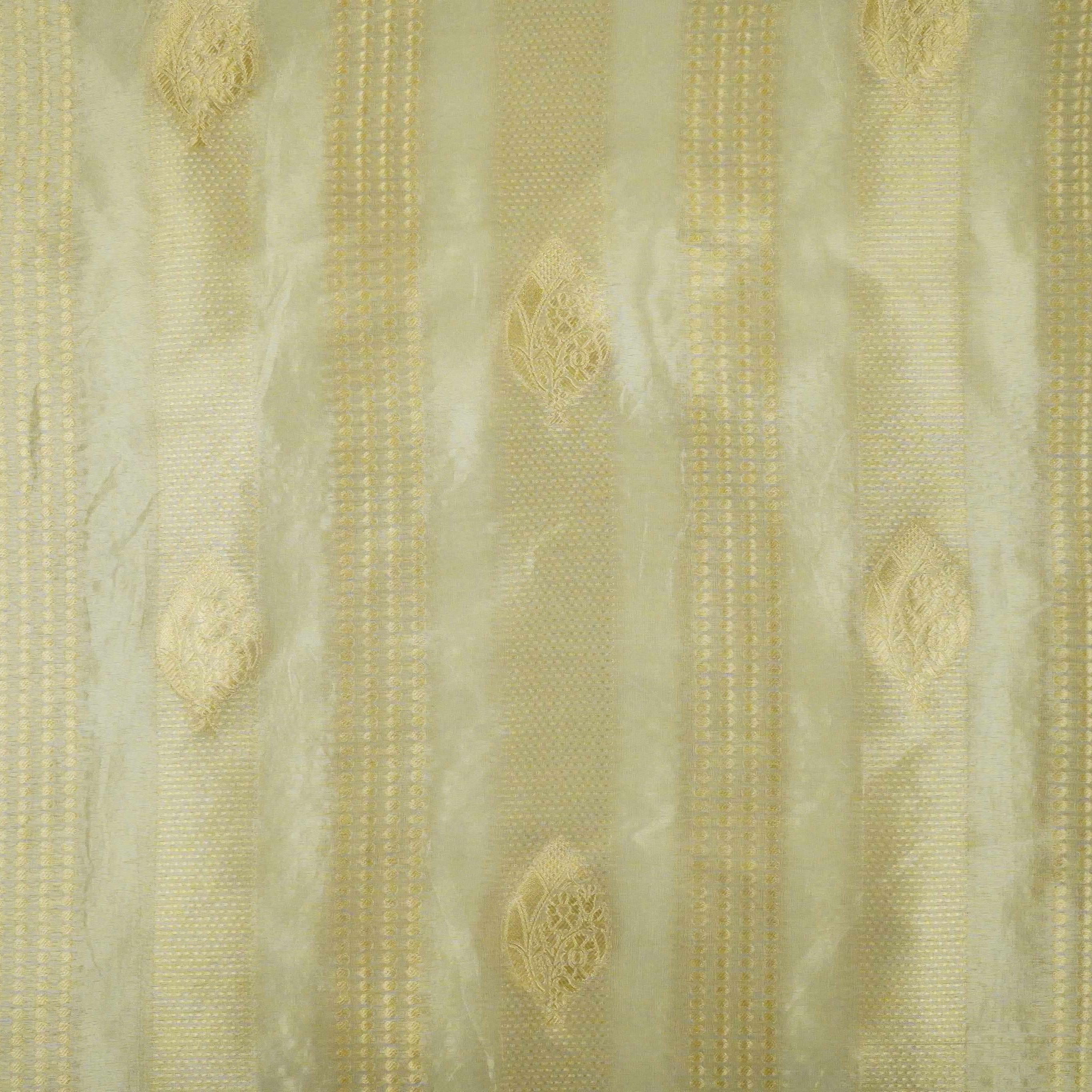 Golden Buti Kanchipuram Silk Fabric MTI-31226 - TradeUNO
