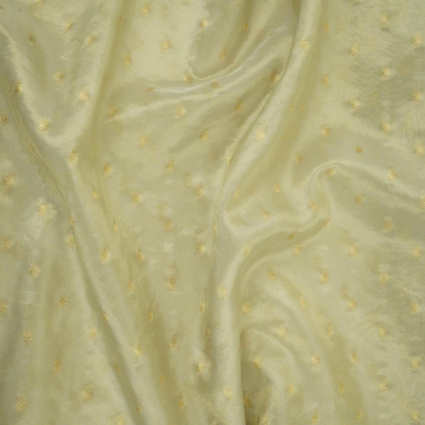 Golden Buti Kanjivaran Silk Fabric MTI-31223
