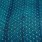 Teal Blue Lehriya Buti Dupion Silk Fabric YHF-32843