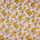 Pink with Yellow Floral Print Cotton Fabric PB-29735