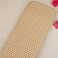Light Pink with Yellow small Floral Print Cotton Fabric PB-29736