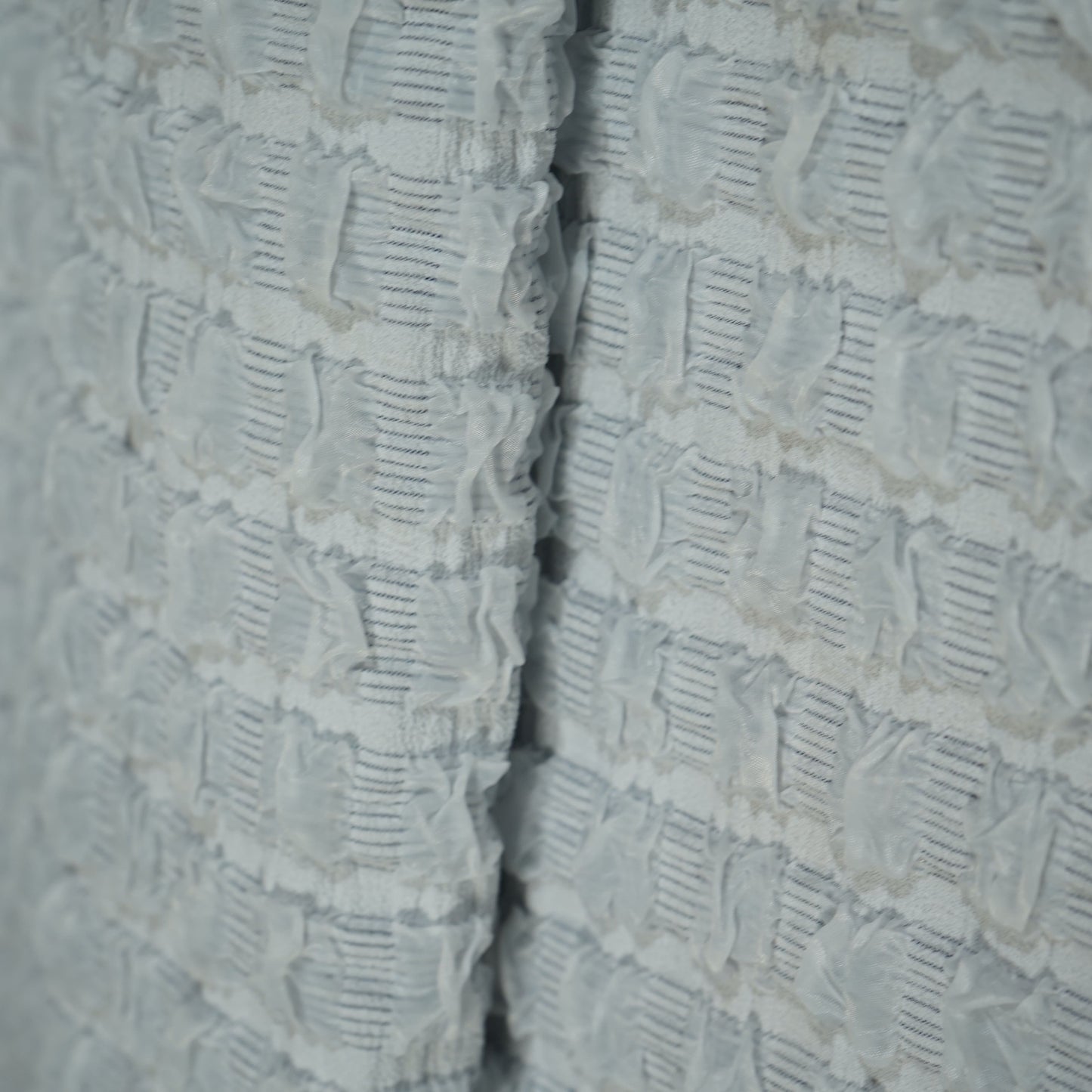 Light Purple Embossed Imported Knitted Lycra Fabric