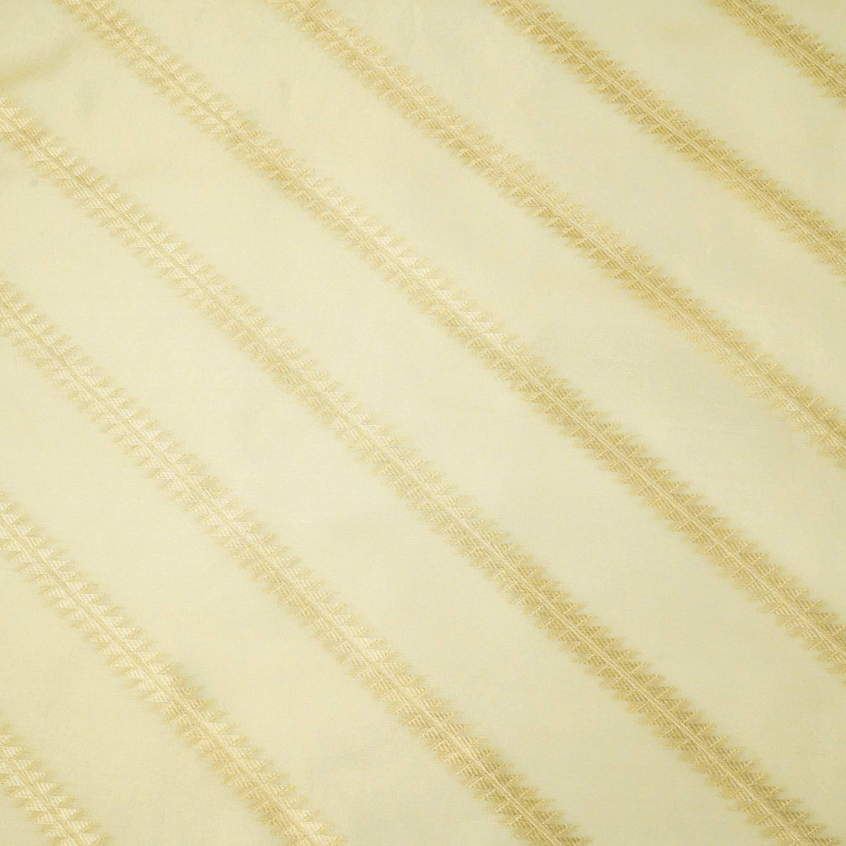 Golden Jaal Kanjivaran Silk Fabric MTI-31224 - TradeUNO