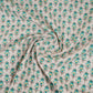 Cream Floral Buti Foil Print Cotton Fabric PB-29698