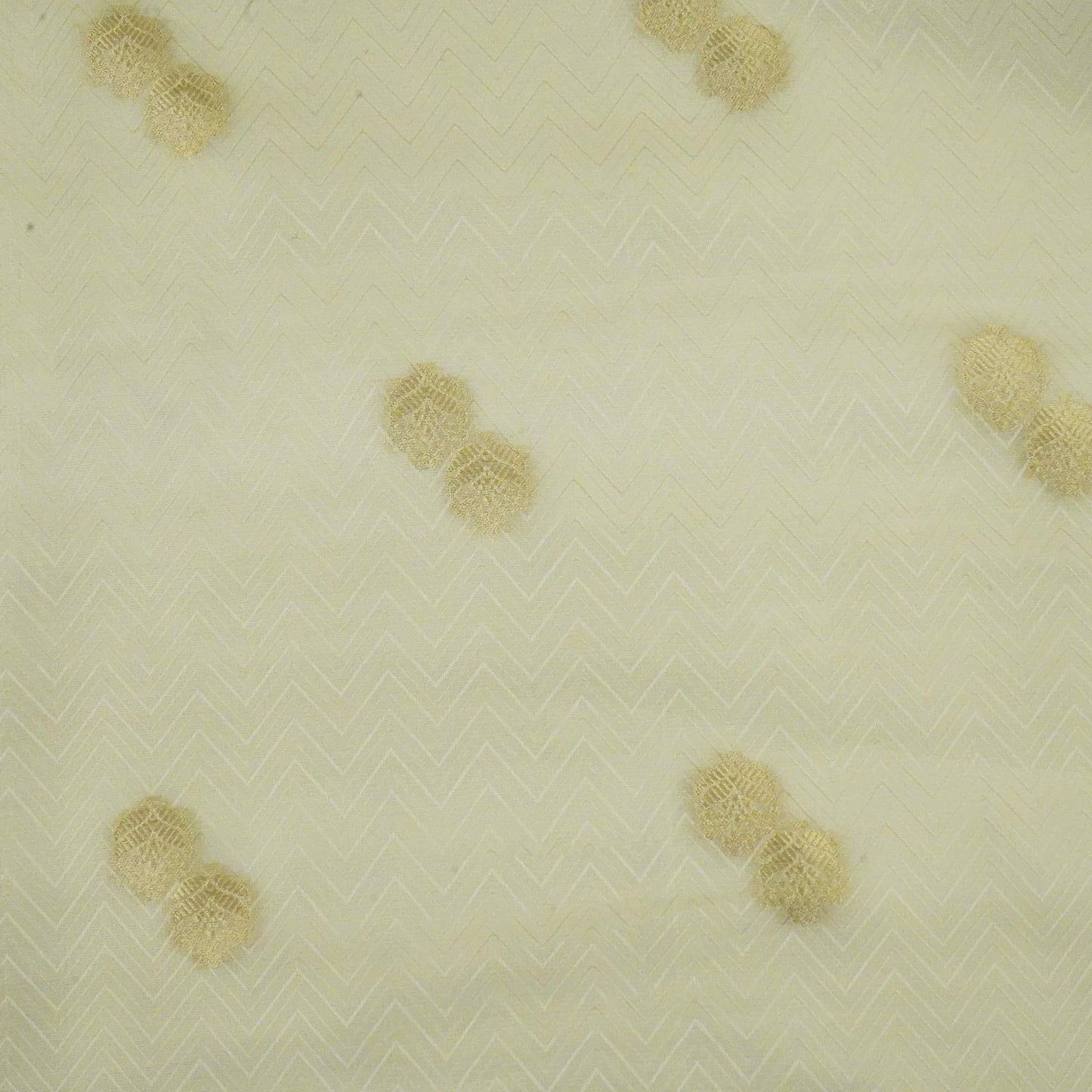 Golden Jaal Kanchi Silk Fabric MTI-31229