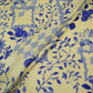 Off White floral print Silk Satin Fabric NVC-31577