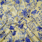 Off White floral print Silk Satin Fabric NVC-31577