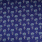 Royal Blue Paisley Print Cotton Fabric PB-29727
