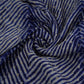 Indigo Blue Lehriya Buti Dupion Silk Fabric YHF-32841