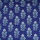 Blue Floral Print Cotton Fabric PB-29729
