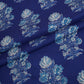 Blue Floral Print Cotton Fabric PB-29729