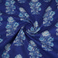 Blue Floral Print Cotton Fabric PB-29729