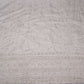 White Cutdana embroidery Crepe Fabric VFS-31700