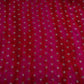 Magenta Shibori Bandhani Dupion Silk Fabric YHF-32846