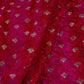 Magenta Shibori Bandhani Dupion Silk Fabric YHF-32846