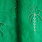 Green Thread Sequins Embroidery Organza Fabric 20853