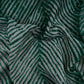 Bottle Green Lehriya Buti Dupion Silk Fabric YHF-32842