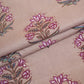 Beige Floral Block Print Cotton Fabric PB-29718