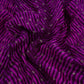 Royal Purple Lehriya Buti Dupion Silk Fabric YHF-32840