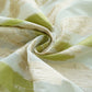 Green With Gold Foil Organza Jacquard Fabric 9540