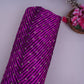 Royal Purple Lehriya Buti Dupion Silk Fabric YHF-32840