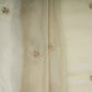 Golden floral cutdana embroidery Dyeable Kanjivaram Silk Fabric TF-31161