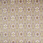 Purple & Yellow Mosaic Floral Print Cotton Fabric PB-29742