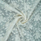 Off White thread embroidery Pure Cotton Chanderi Fabric VI-31000