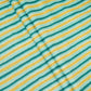 Light Blue & Golden Brown Stripes Print Cotton Fabric PB-29745