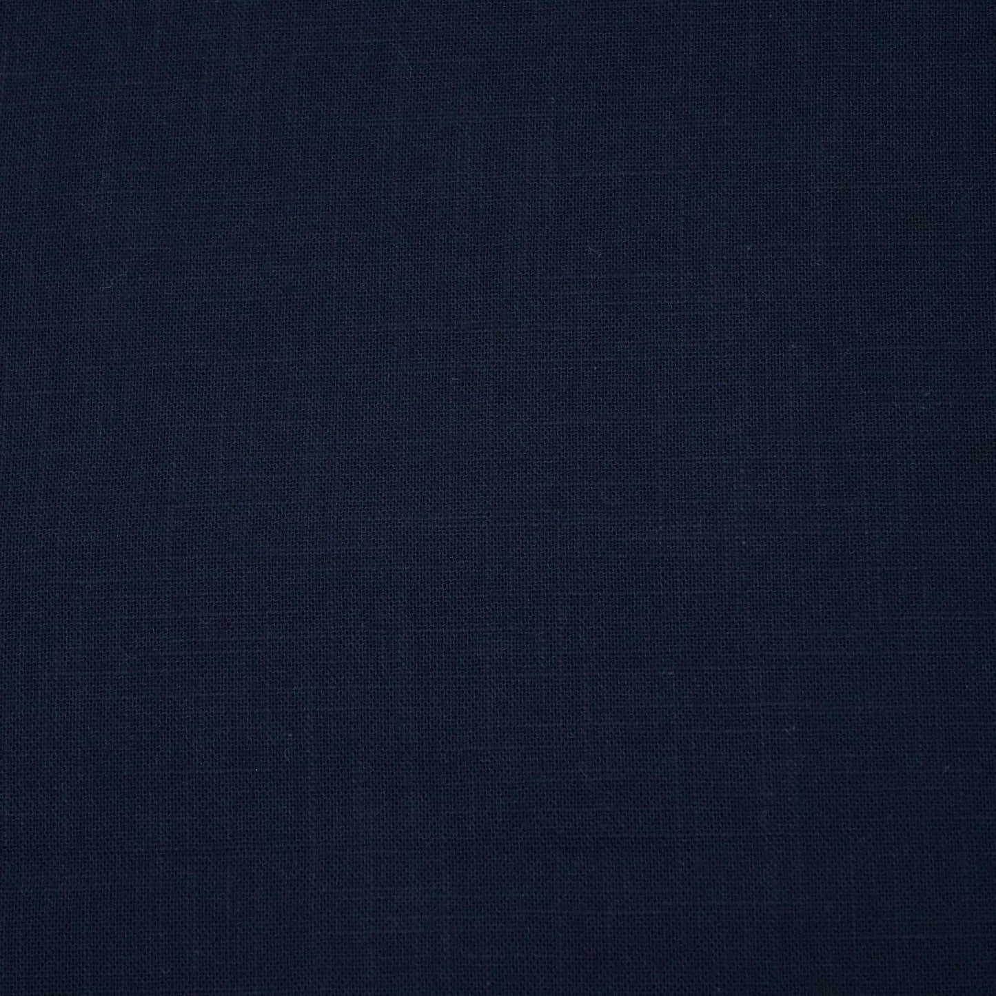 Exclusive Cotton Linen Slub Navy Blue Solid Fabric Fabric