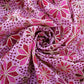 Pink Gota Embroidery Organza Fabric