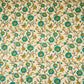 Cream With Dark Grey Parrot Foil Print Cotton Fabric PB-29704