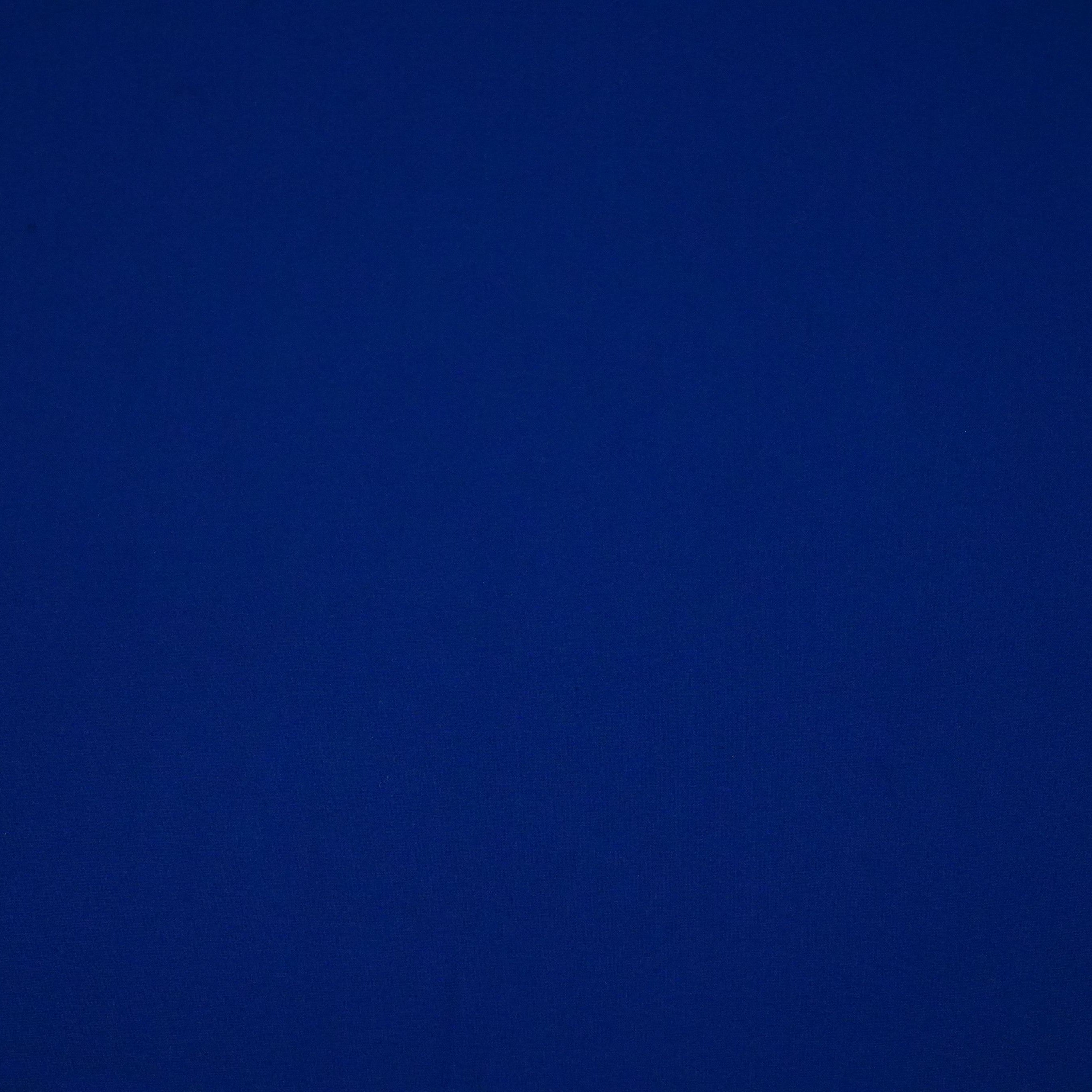 Royal Blue Solid Lizzy Bizzy Fabric RTL-31246 - TradeUNO