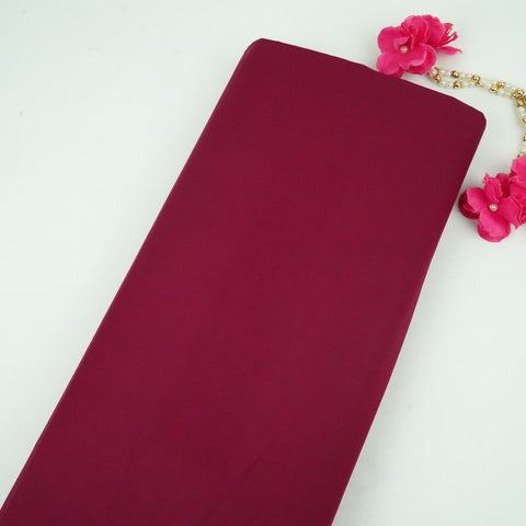 Wine Solid Lizzy Bizzy Fabric RTL-31252