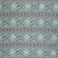 Lilac Floral Stripes Foil Print Cotton Fabric PB-29707