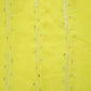 Yellow Cutdana Sequins Embroidery Organza Fabric 21009
