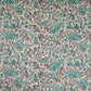 Light Pink Floral Foil Print Cotton Fabric PB-29713