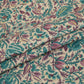 Light Pink Floral Foil Print Cotton Fabric PB-29713
